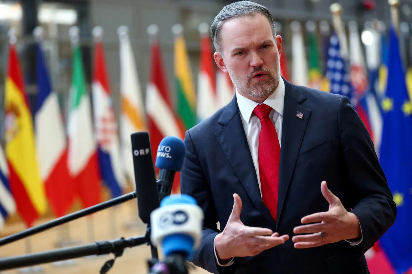 USA's handelsrepræsentant, Jamieson Greer, oplyser, at der vil blive indledt undersøgelser omkring handelsmetoder- og politikker hos en række af USA's handelspartnere. (Arkivfoto).