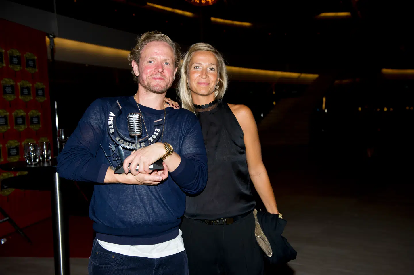 Anders Matthesen og Cemille Rosenberg Matthesen til Zulu Awards tilbage i 2013.