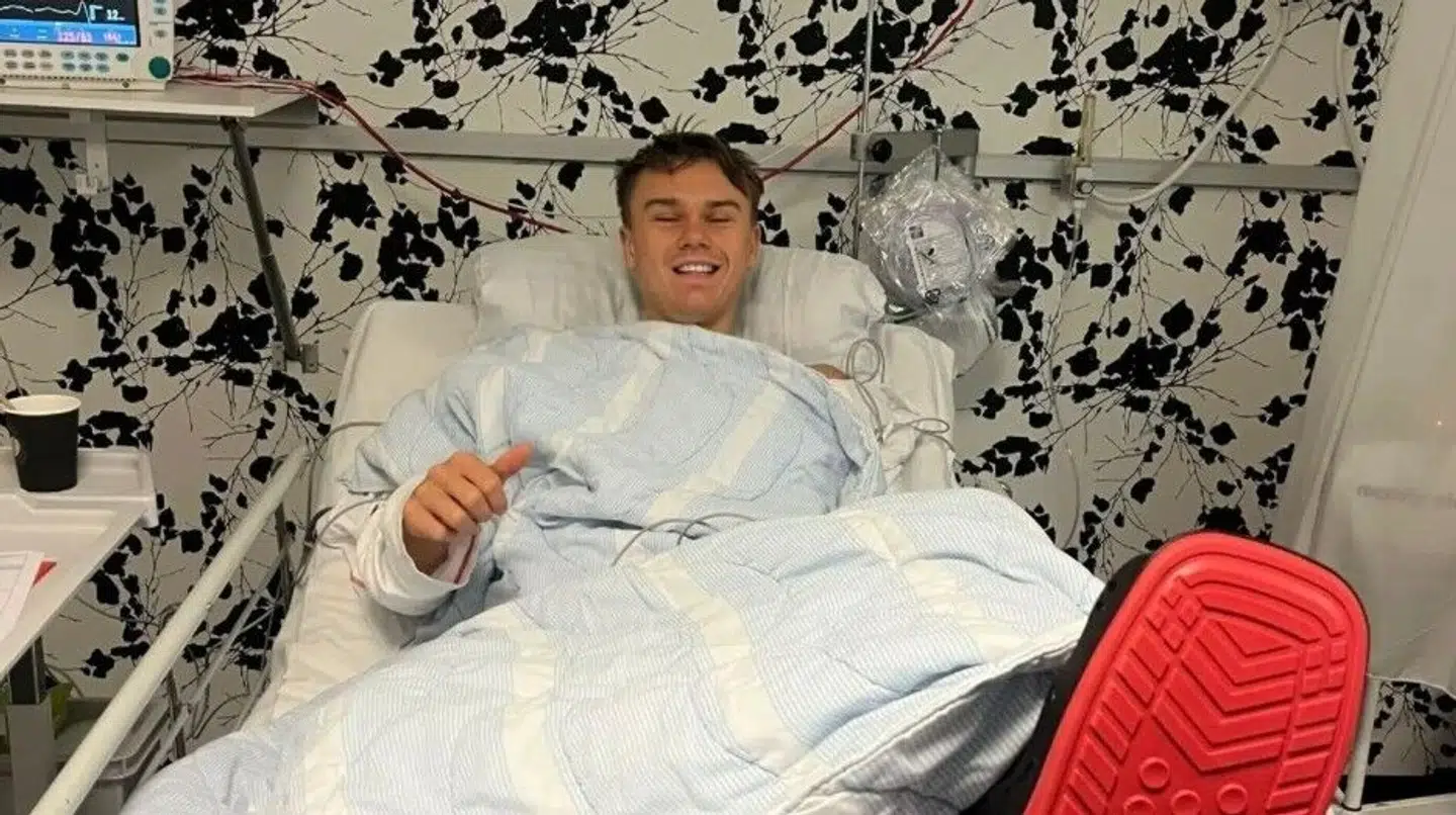 Holger Rune blev opereret i København.