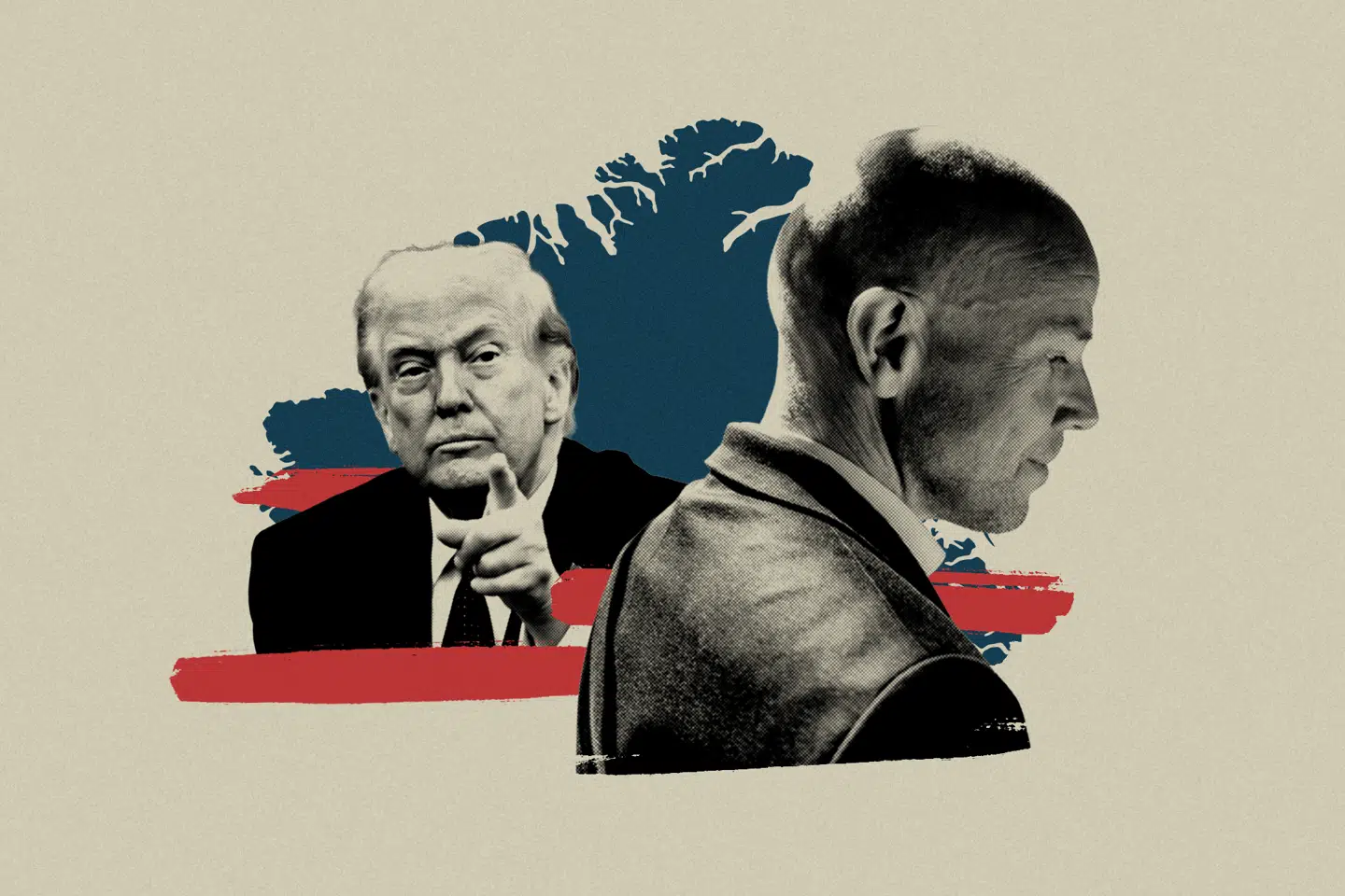 Carsten Bach fra Liberal Alliance og den amerikanske præsident Donald Trump. Foto: Søren Bidstrup og Andrew Caballero-Reynolds/AFP/Ritzau Scanpix.