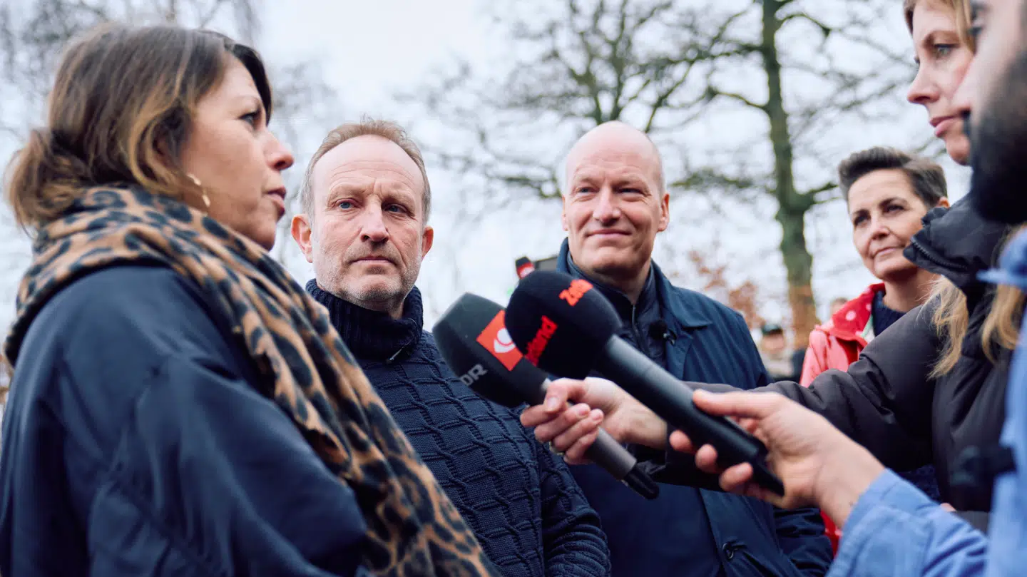 Politisk leder for alternativet Franciska Rosenkilde, politisk ordfører for enhedslisten Pelle Dragsted, formand for Socialistisk Folkeparti Pia Olsen Dyhr og politisk leder for Radikale Venstre Martin Lidegaard præsenterede et fælles krav om et sprøjteforbud til en ny regering tidligere i valgkampen.