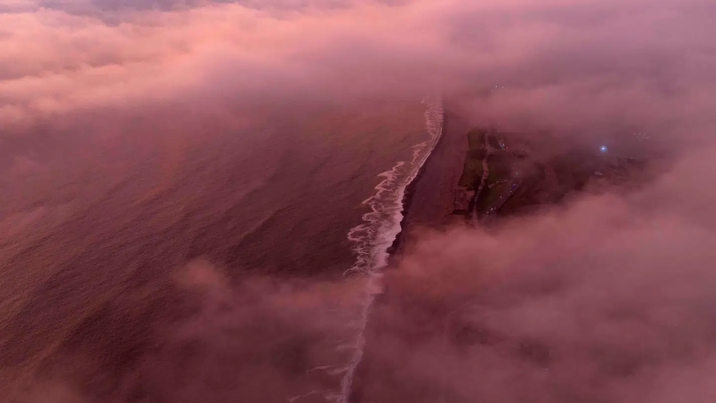 Vejret ved kysten i Lima i Peru påvirkes af fænomenet La Niña.