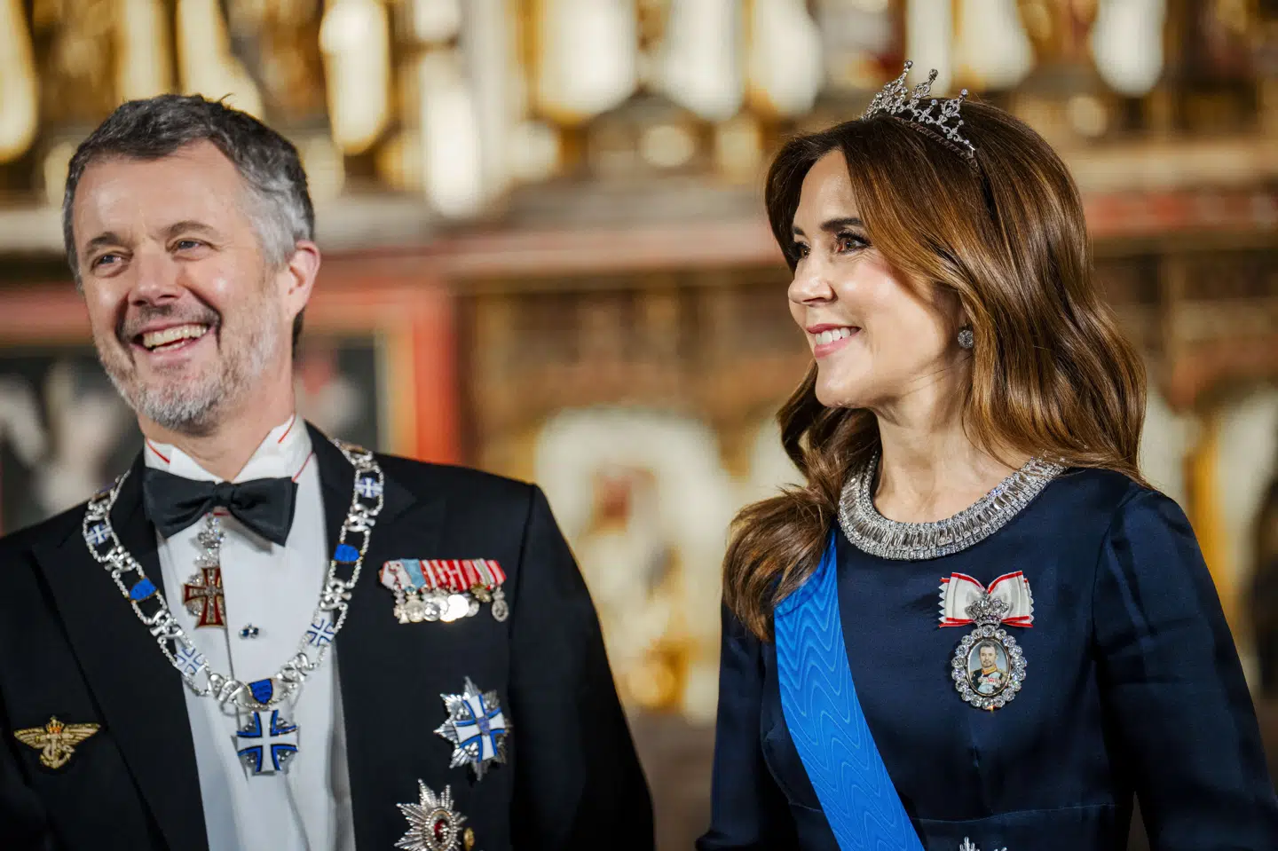 Kong Frederik og dronning Mary indleder i weekenden et statsbesøg i Australien. I januar var de på statsbesøg i Estland. (Arkivfoto).