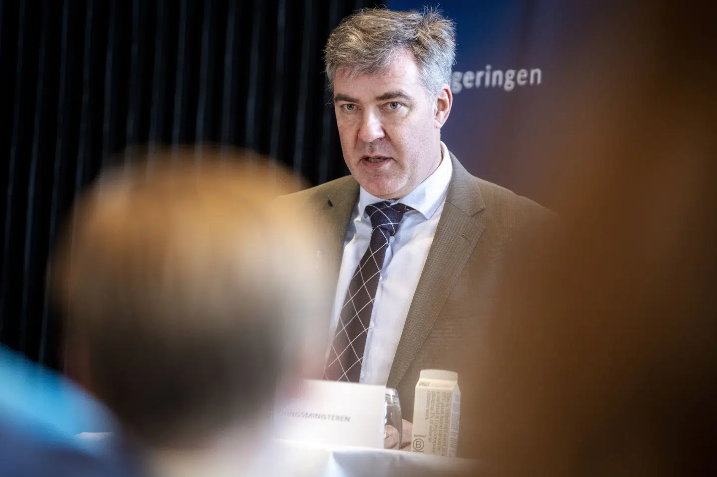 Klima-, energi- og forsyningsminister Lars Aagaard (M) siger fredag formiddag, at forsyningssituationen i Danmark og Europa er stabil. (Arkivfoto).