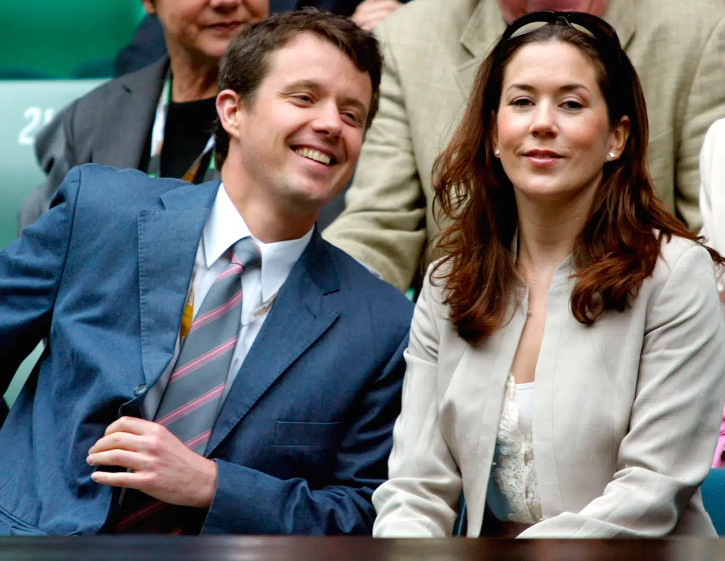 Frederik og Mary til Australian Open i 2004.