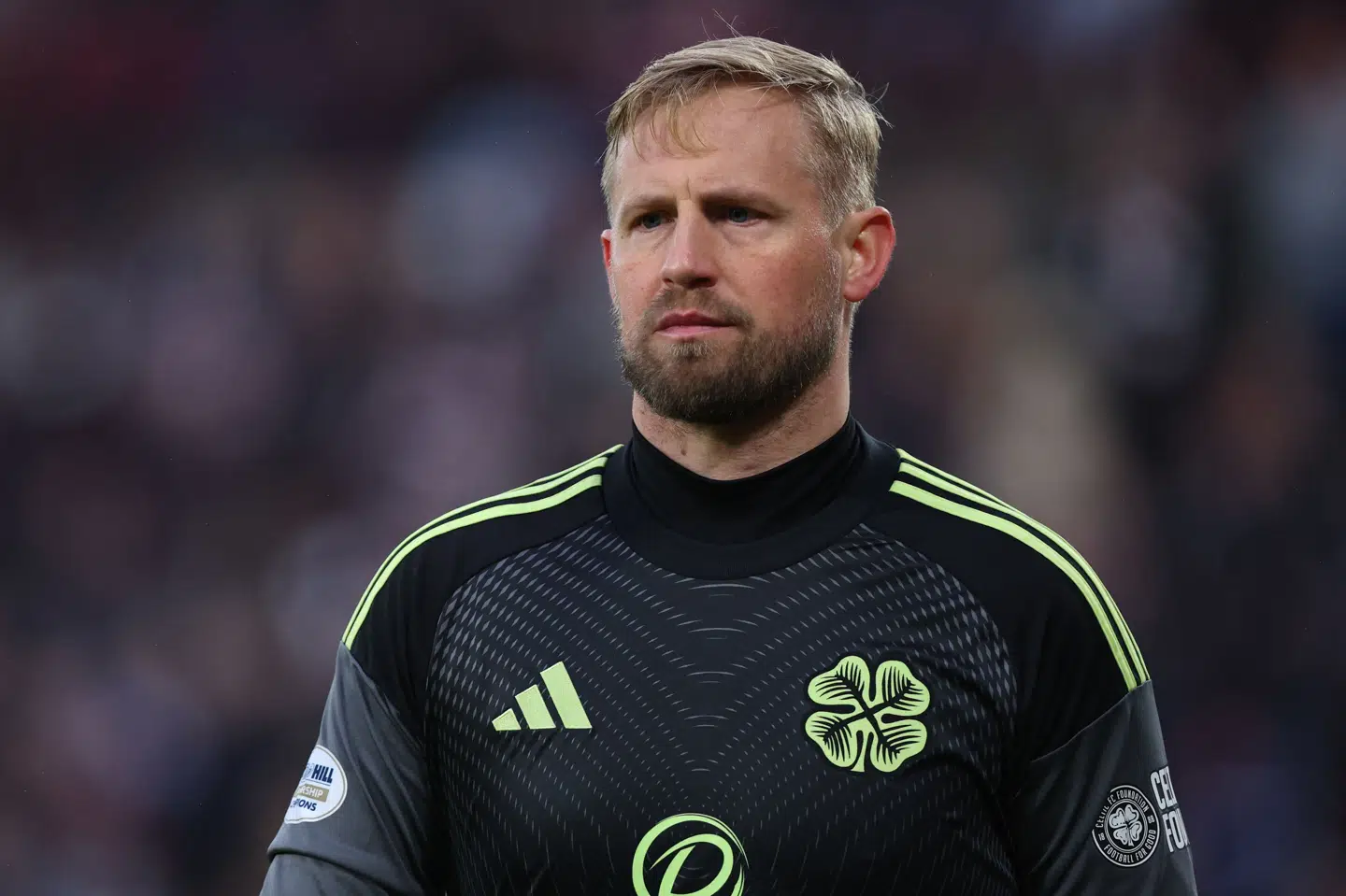 Kasper Schmeichel understreger, at afbuddet til den kommende samling ikke er et endegyldigt landsholdsstop. (Arkivfoto).