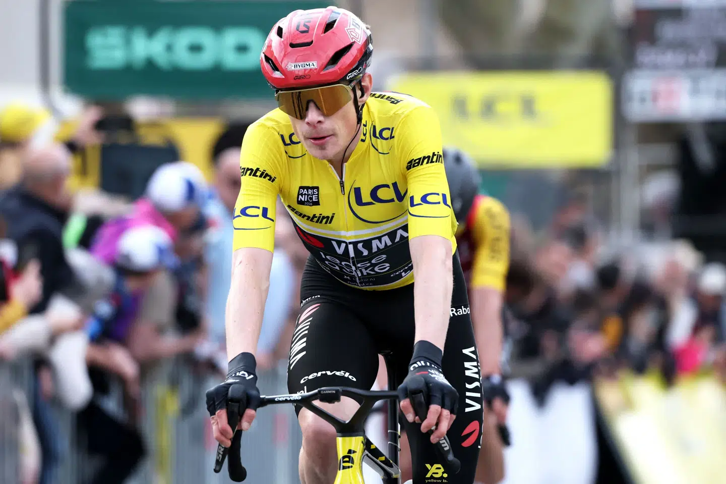 Jonas Vingegaard fører Paris-Nice suverænt inden weekendens to sidste etaper. (Arkivfoto).