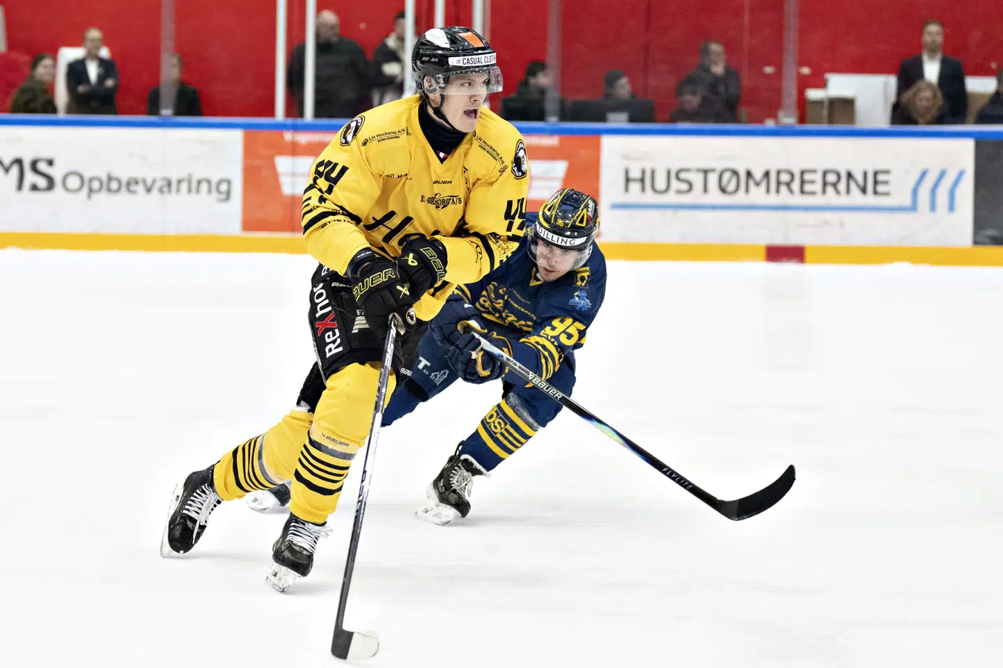 Oliver True scorede Herlevs tredje mål fredag aften. (Arkivfoto).