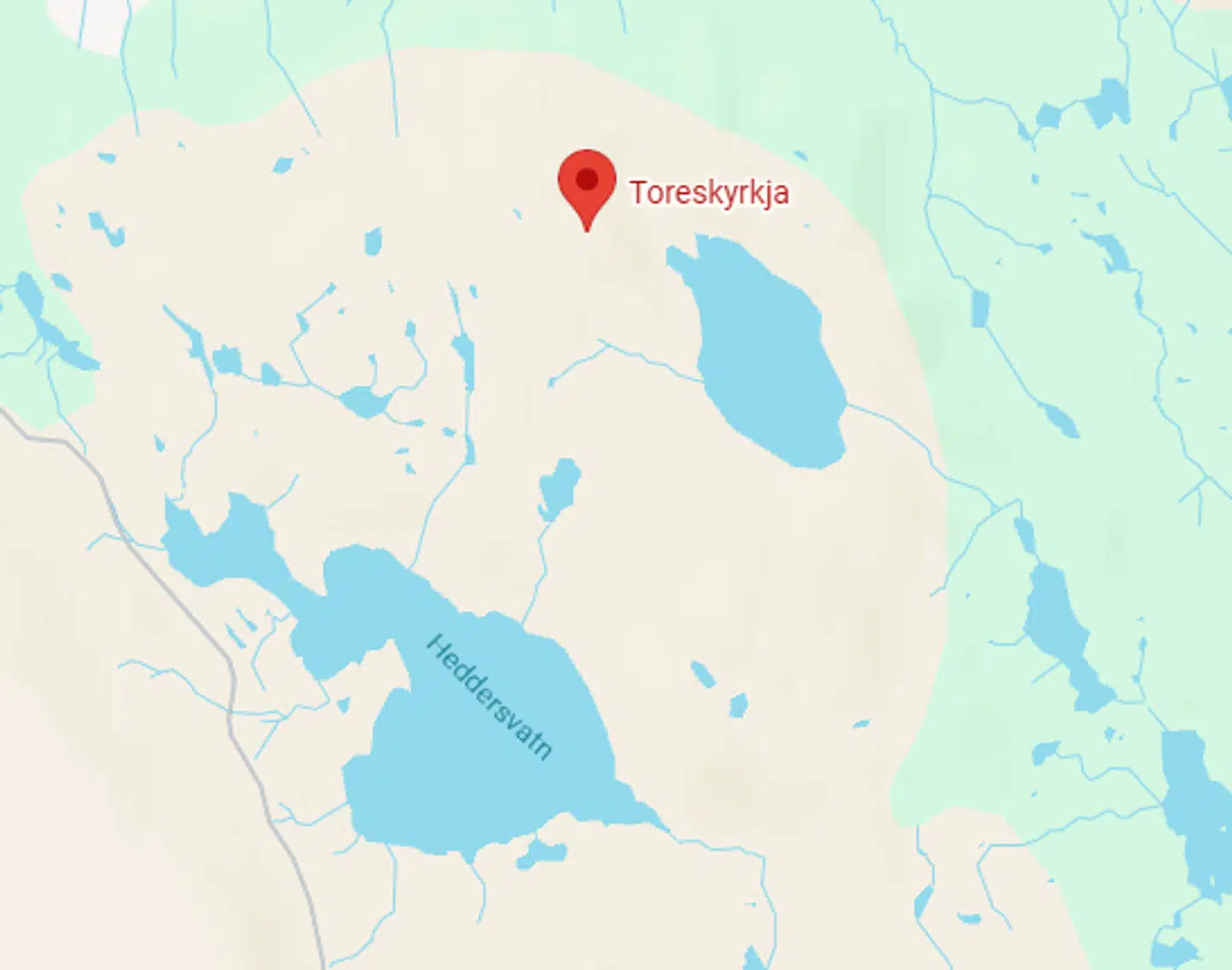 Det er i bjergområdet Toreskyrkja-Gaustablikk, at et af de to sneskred skete.