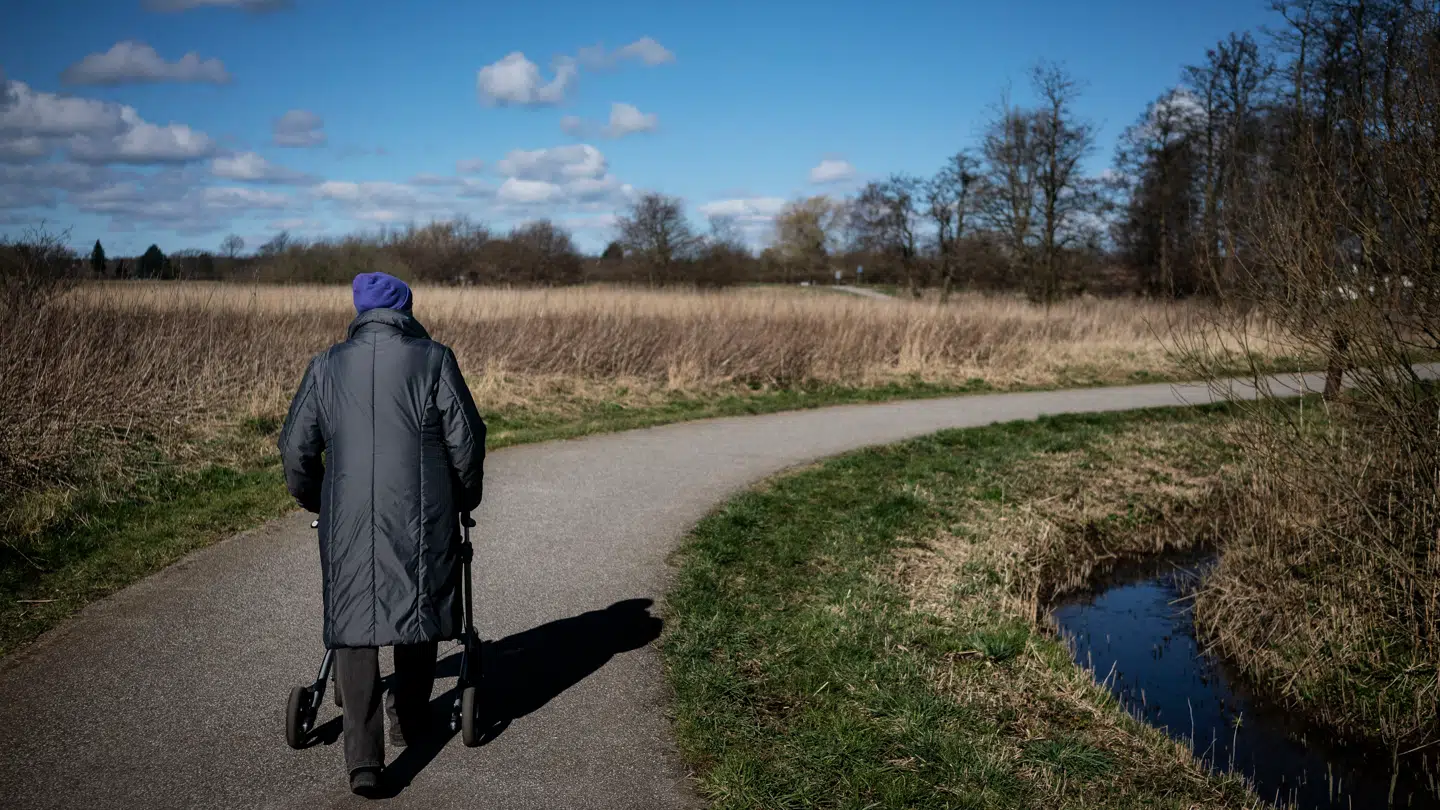 ILLUSTRATIVT. En solrig martsdag ved Usserød Å. Søndagens vejr bliver nemlig helt behageligt for særligt den ene halvdel af landet.