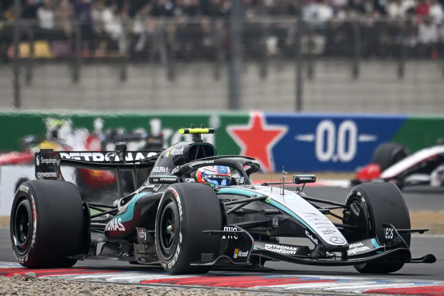 Kimi Antonelli tog karrierens første grandprix-sejr.