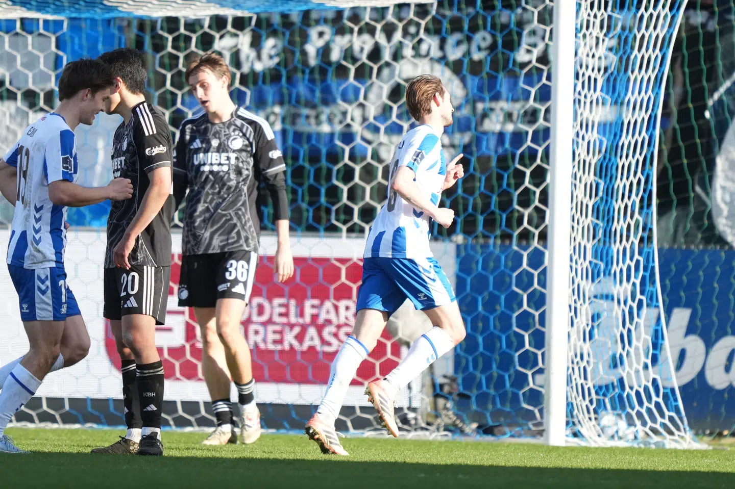 OB's midtbanespiller Rasmus Falk scorede det afgørende mål mod FCK.