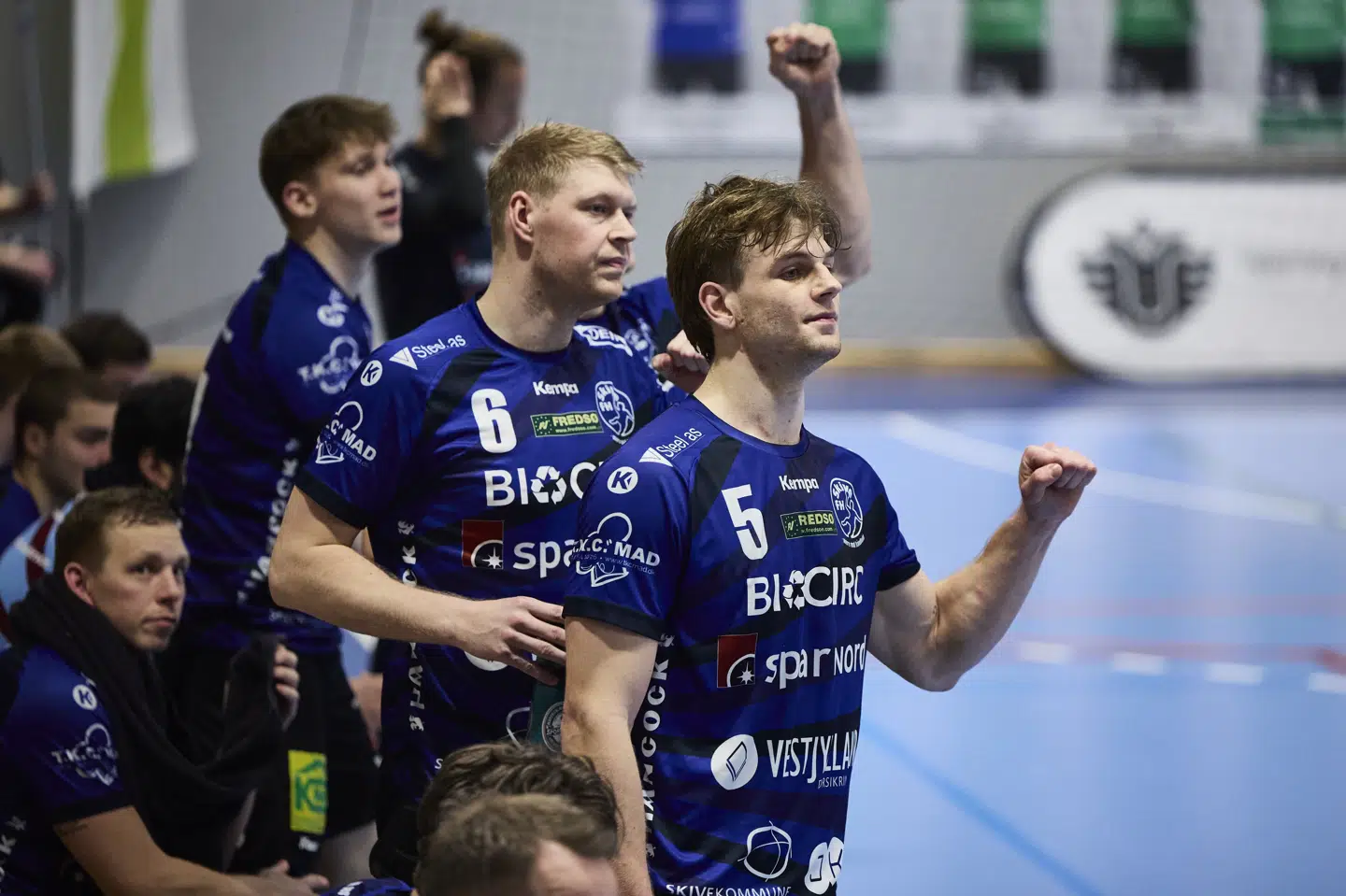 Skives håndboldherrer vandt søndag ude over Vendsyssel i den næstbedste række og er nu sikker på at rykke op i Herre Håndbold Ligaen. (Arkivfoto).