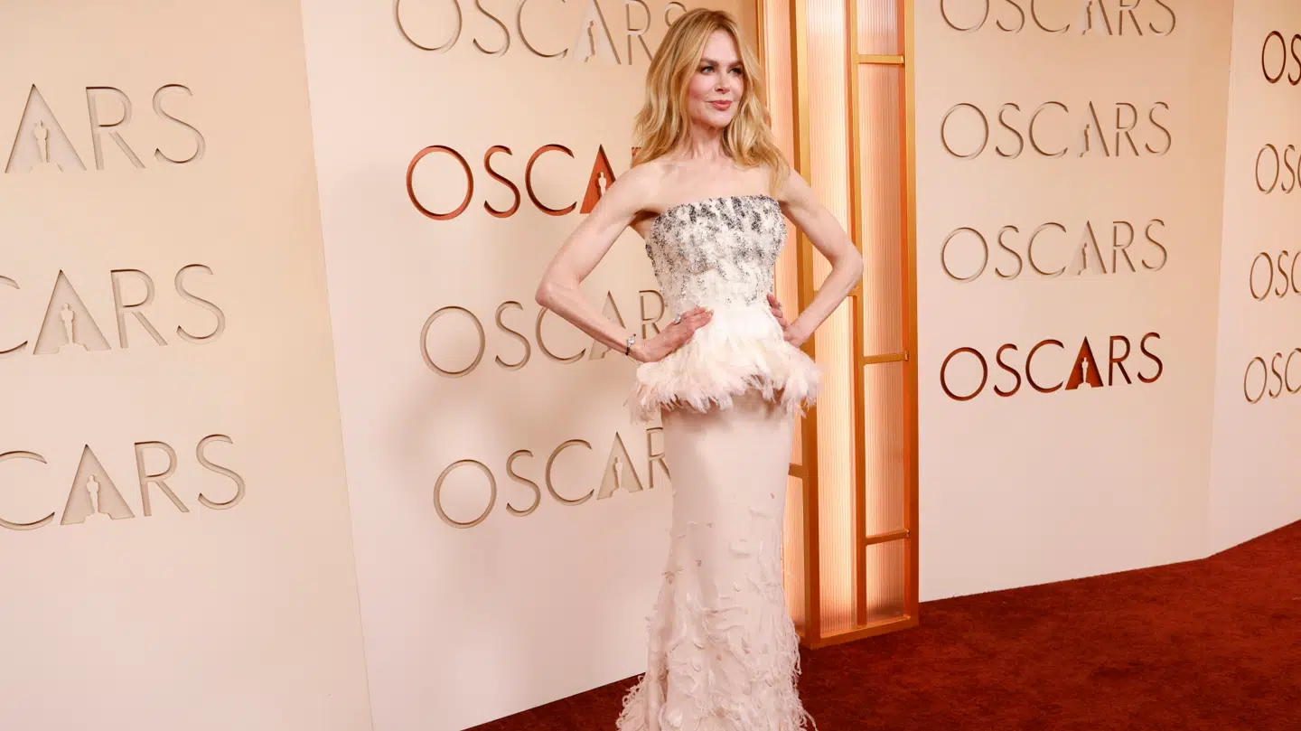 Nicole Kidman i en Chanel-kjole.