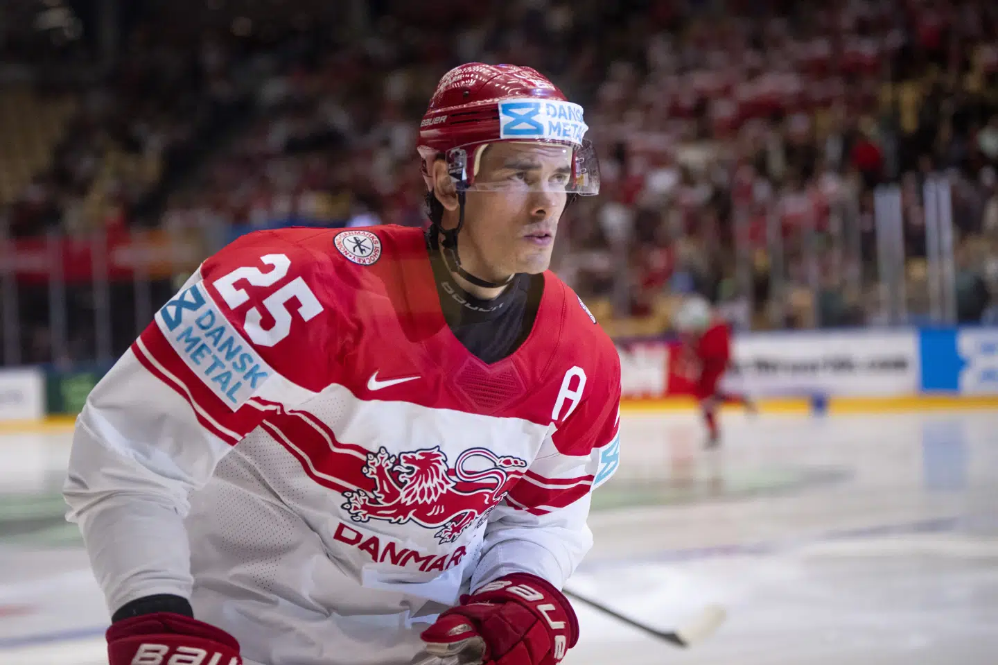 Oliver Lauridsens sæson kan potentielt været slut. Den danske landsholdsback har fået otte dages karantæne for en tackling, og der resterer en grundspilsrunde i den finske liga. Lauridsens klub, TPS, kæmper stadig for en slutspilsplads. (Arkivfoto).