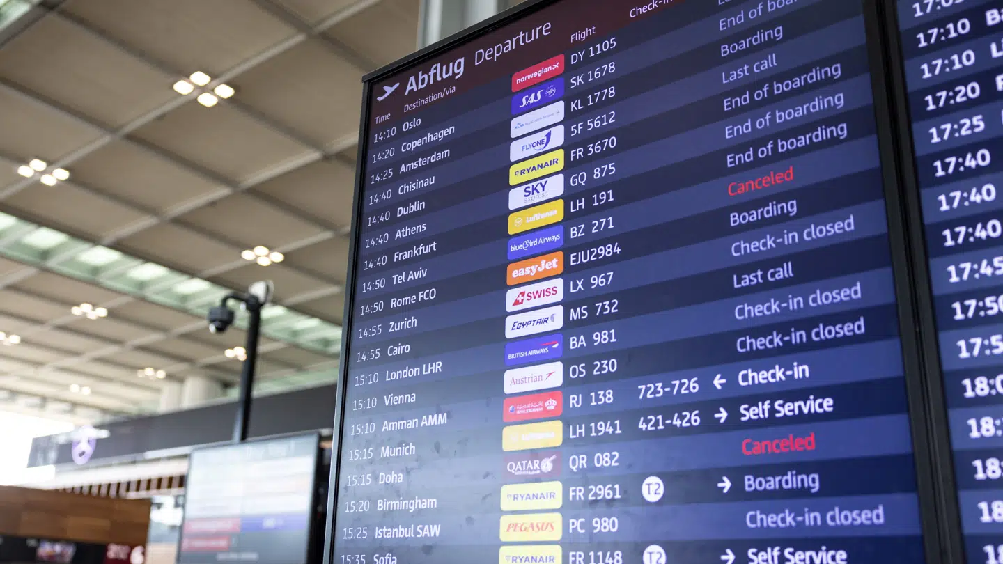 Arkivfoto. Der er lagt op til problemer i Berlins lufthavn, efter fagforeningen har kaldt til strejke.