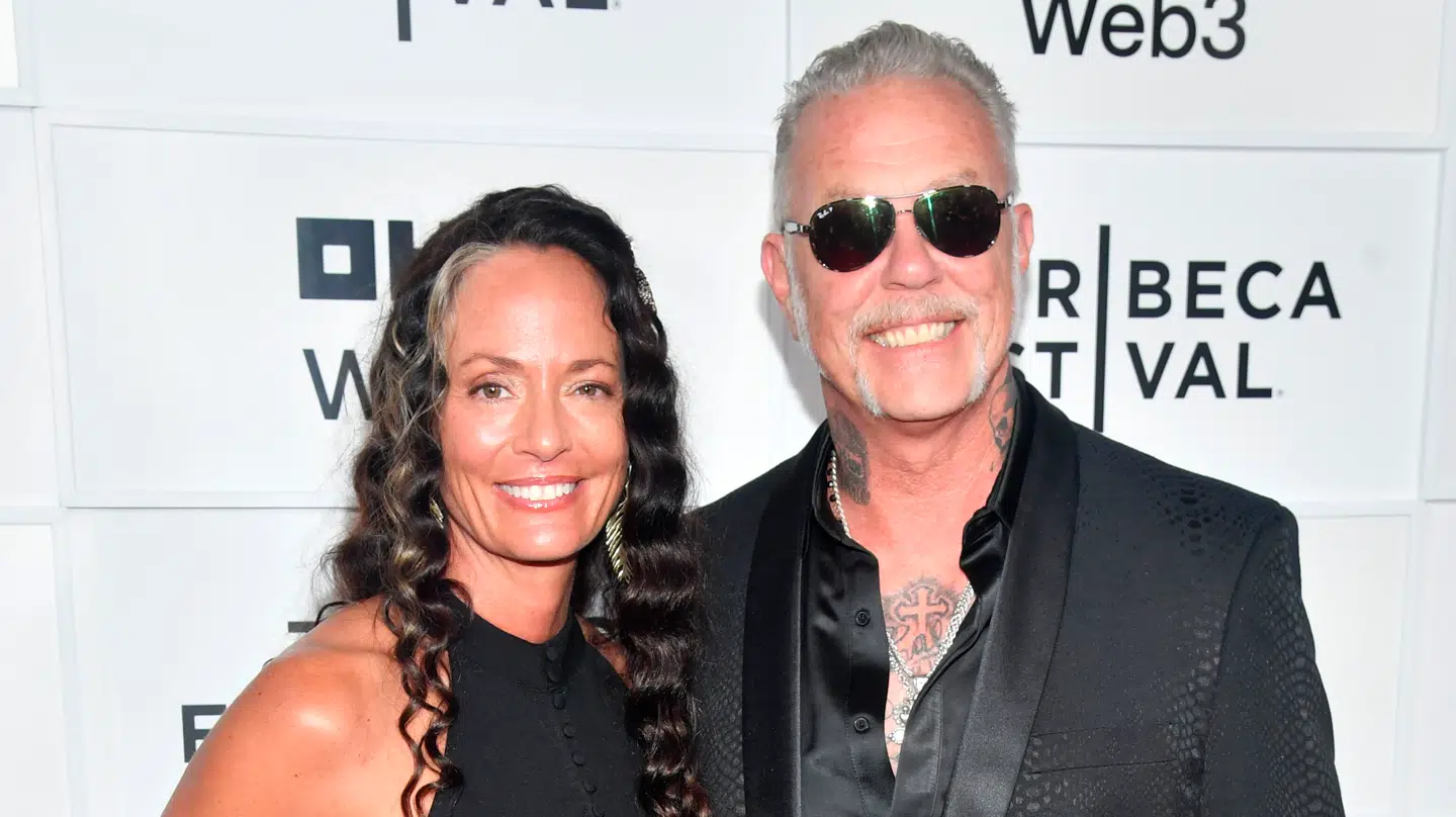 Adriana Gillett and James Hetfield