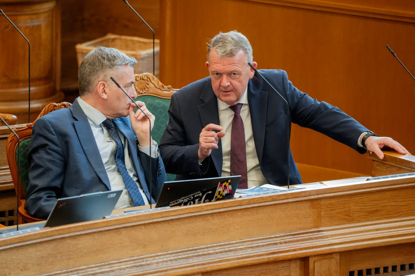 Jan E. Jørgensen (V) er dybt skuffet over Lars Løkke Rasmussens (M) ageren i valgkampen.