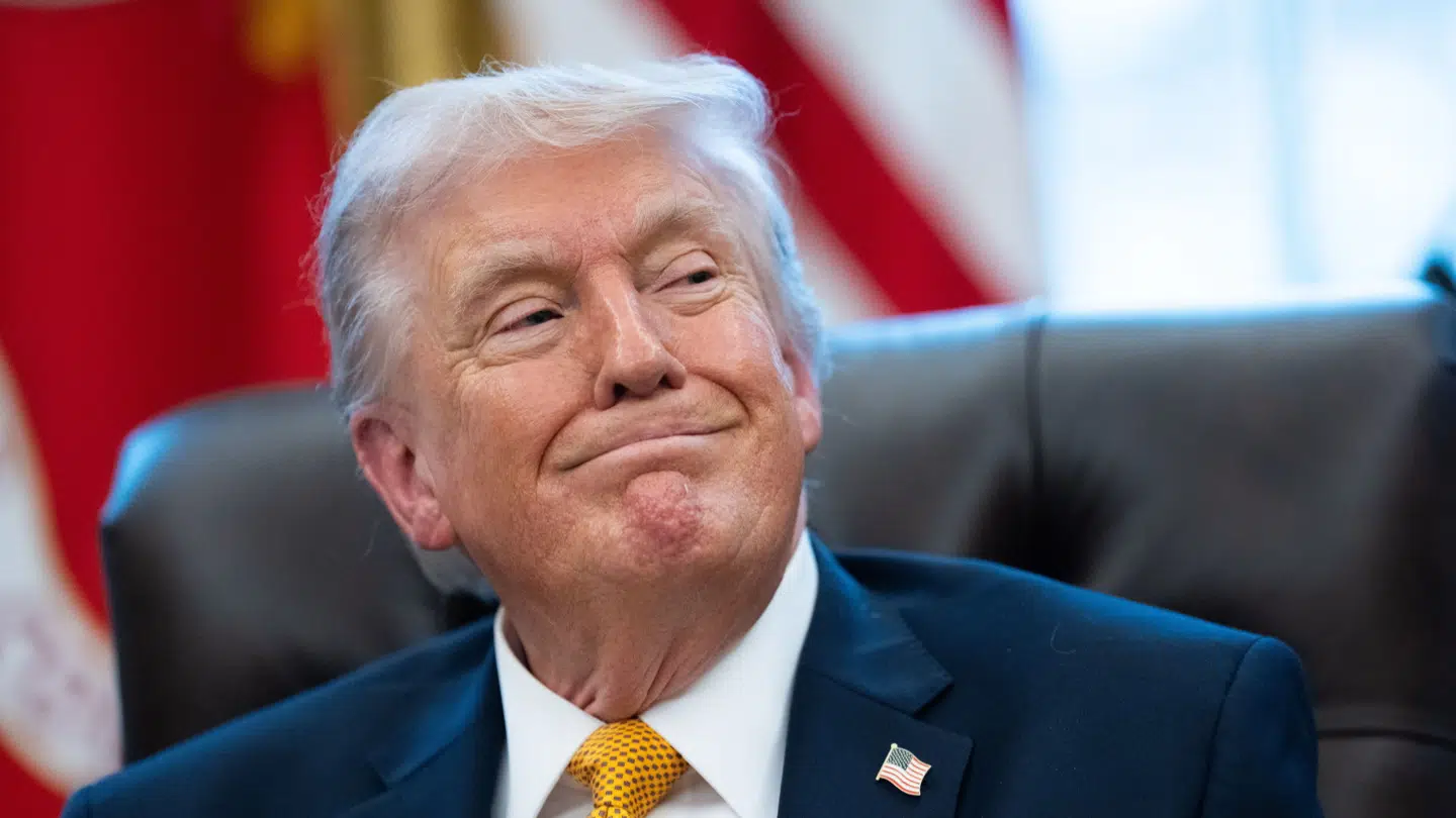 Donald Trump kom med påstanden hele to gange mandag.