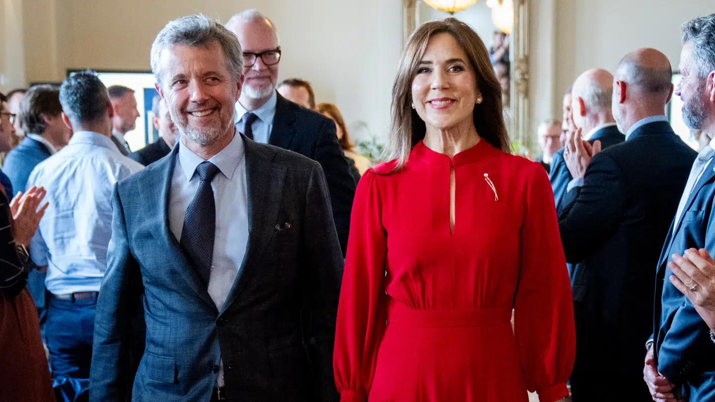 Kong Frederik og dronning Mary under et besøg i Prahran-området i Melbourne tirsdag 17. marts.