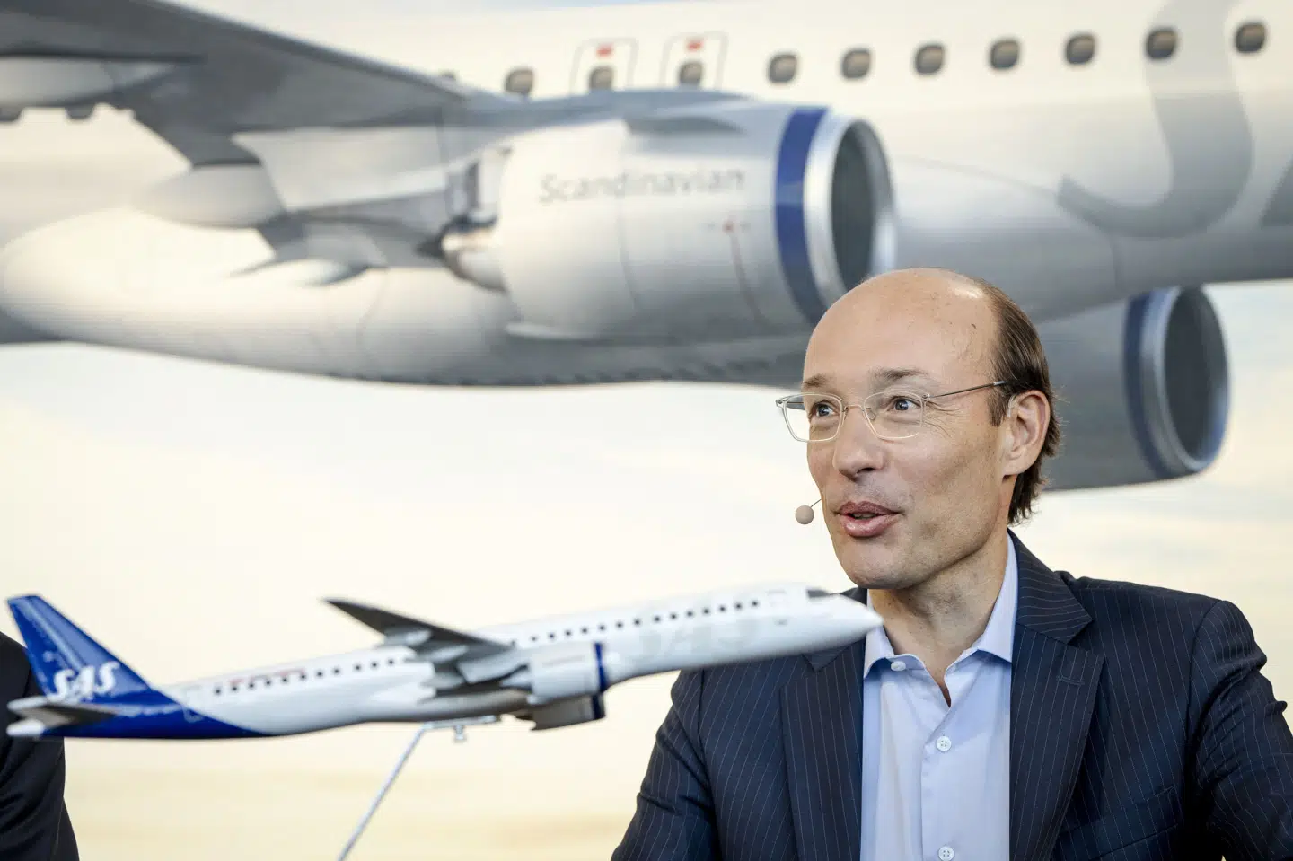 SAS' administrerende direktør, Anko van der Werff, siger til Børsen, at SAS prøver at være "foran i sin planlægning og tage nogle disciplinerede beslutninger" med aflysninger. (Arkivfoto).