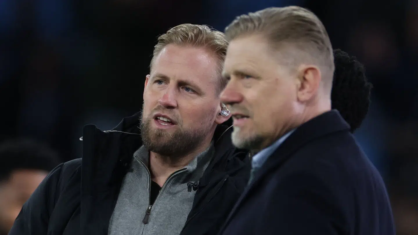 Schmeichel ligner en færdig mand.
