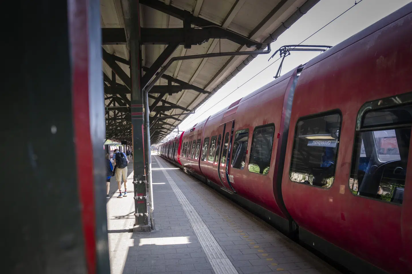 Banedanmark forventer at have udbedret en fejl på skinnerne ved Helsingør Station, så der kan køres normalt fra fredag morgen, oplyser DSB. (Arkivfoto).