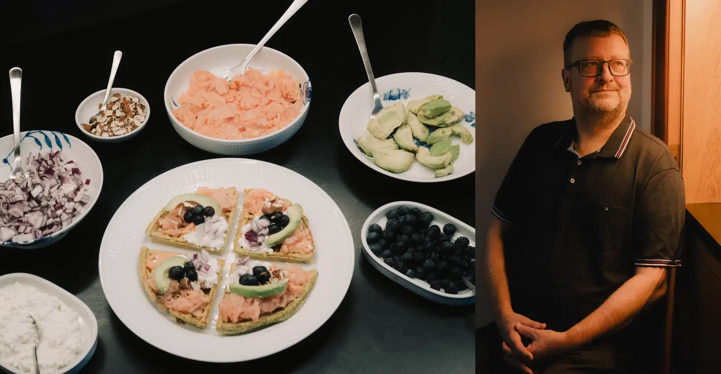 Hjernen indeholder meget fedt. Derfor er det vigtigt at få de rigtige fedtsyrer. Hjerneforsker Troels Kjær viser en sund madopskrift, som forsyner hjernen med mange gode ting.