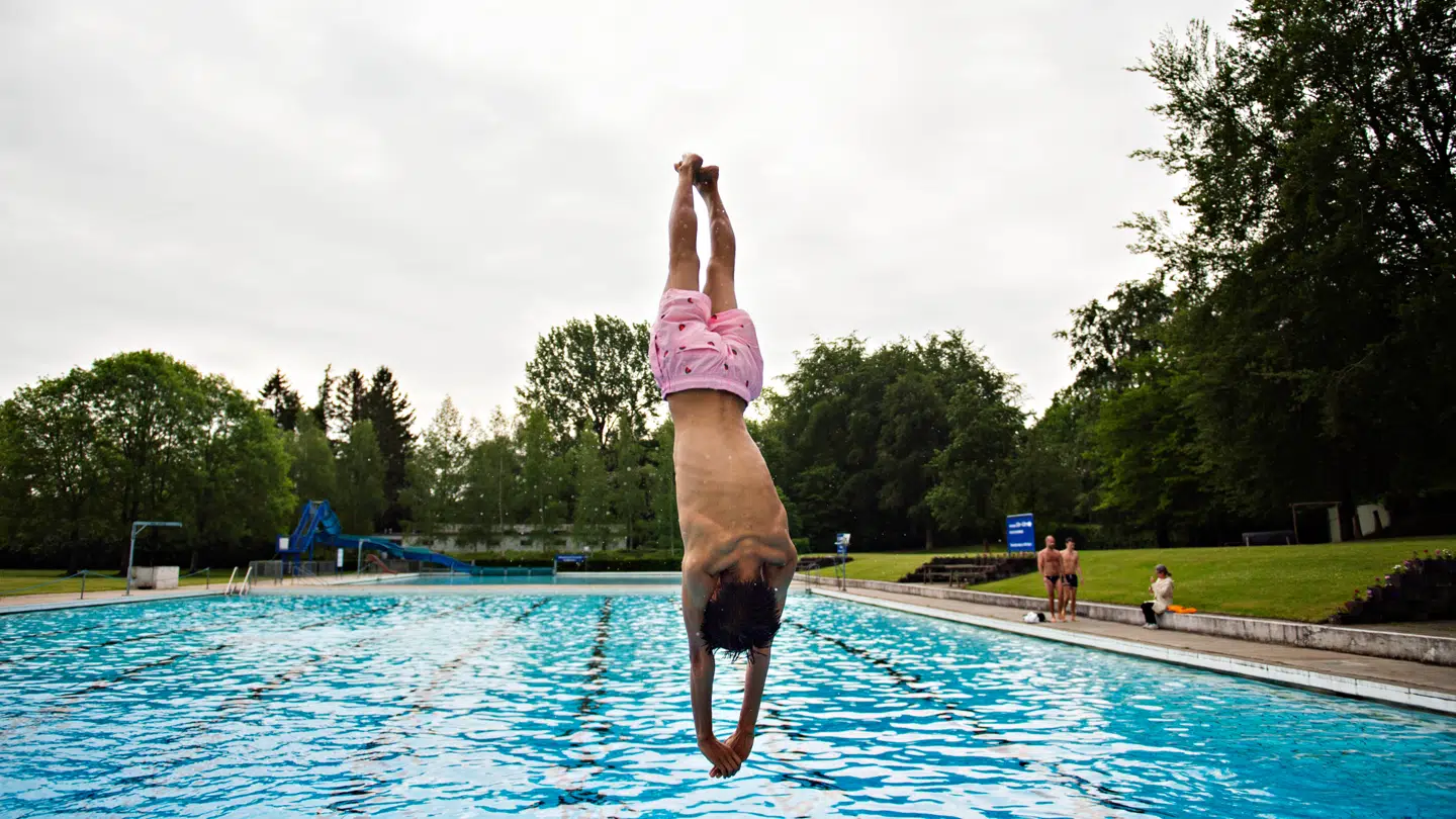 Det sidste hovedspring fra 10-meter vippen kan være blevet taget i Odense Friluftsbad.