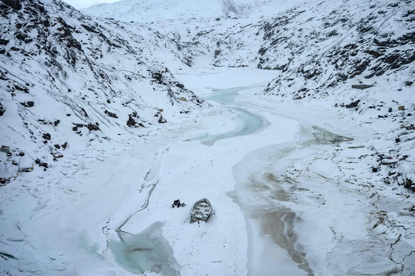 SDU og samarbejdspartnere afsøger muligheden for at bruge droner og termiske kameraer i redningsaktioner i arktiske miljøer. Det er blevet gjort via en række testflyvninger med droner i Grønland. (Arkivfoto).
