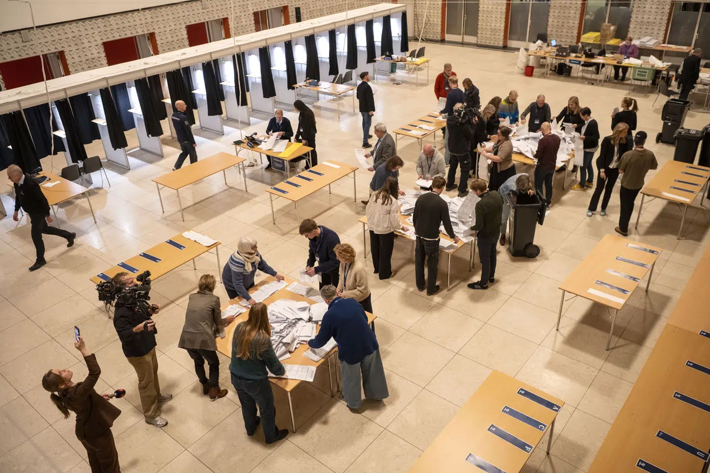 Over 4,3 millioner danskere kan stemme ved folketingsvalget i næste uge. (Arkivfoto).