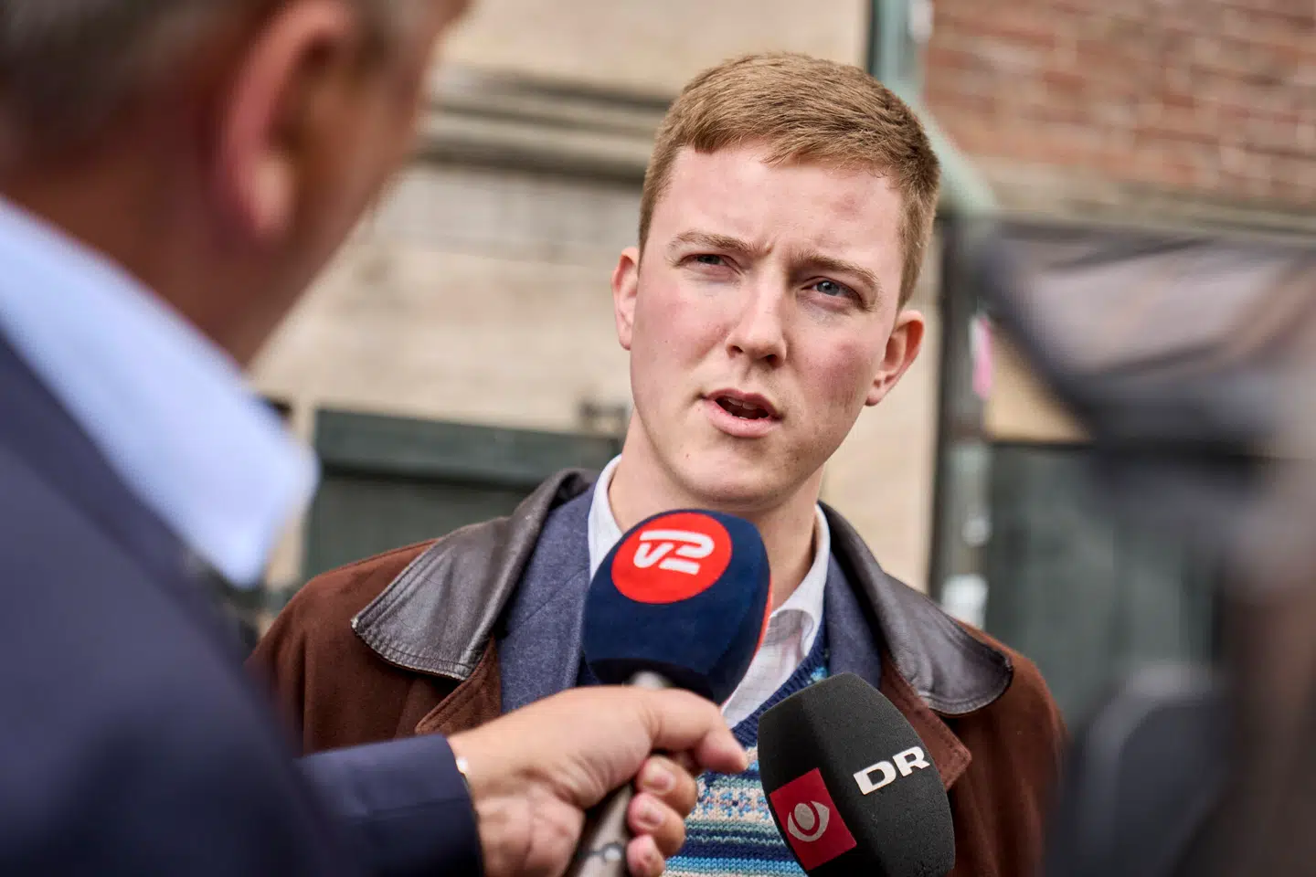 Dansk Folkeparti har i valgkampen markeret sig markant i spørgsmålet om Kærshovedgård. Her ses partiets udlændingeordfører, Mikkel Bjørn.