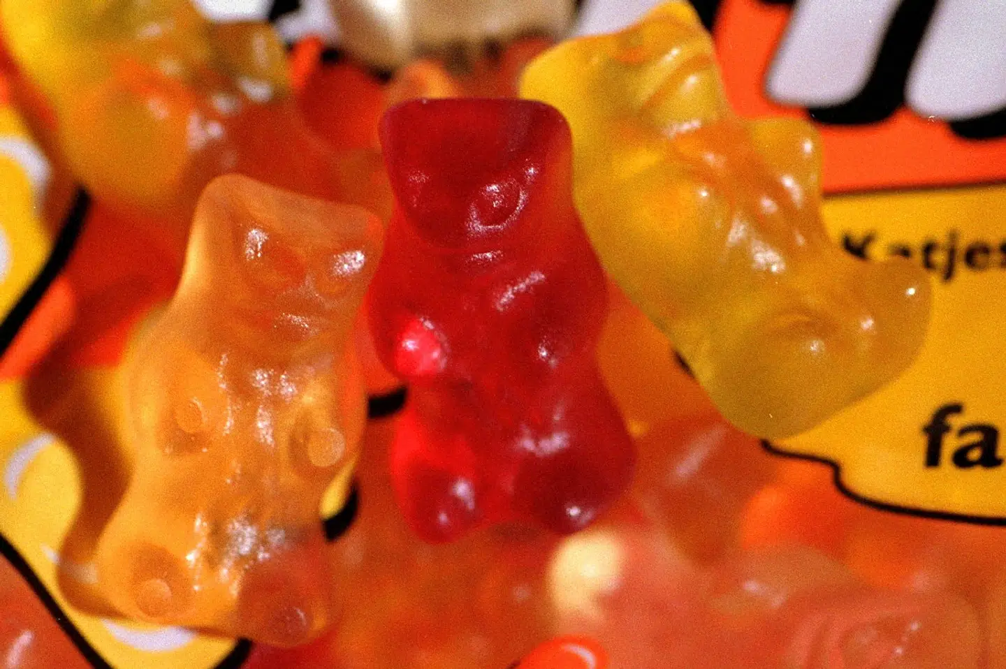 Ifølge det tyske nyhedsbureau DPA er det helt specifikt 15 ton vingummibamser, der er blevet stjålet. (Arkivfoto).