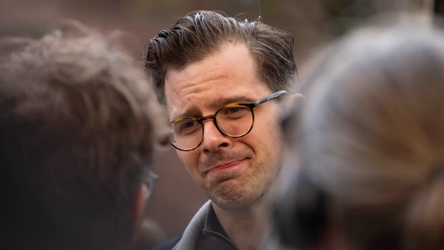 Formand for Liberal Alliance Alex Vanopslagh fotograferet mandag i Aarhus. Dagen efter, at han havde indrømmet at have taget kokain.