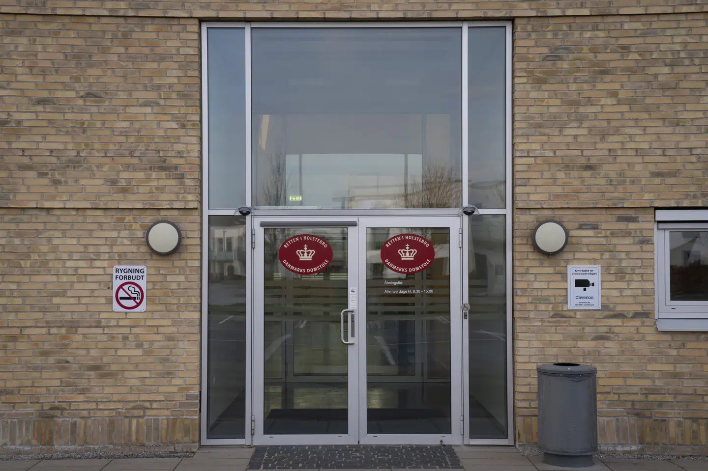 Retten i Holstebro, tirsdag den 12. november 2024. Tager sig af alle typer fogedsager, skiftesager, familieretssager, straffesager og civile sager fra borgere inden for retskredsen. Torsdag har retten truffet afgørelse i erstatningssag om varetægtsfængsling af fiskere.