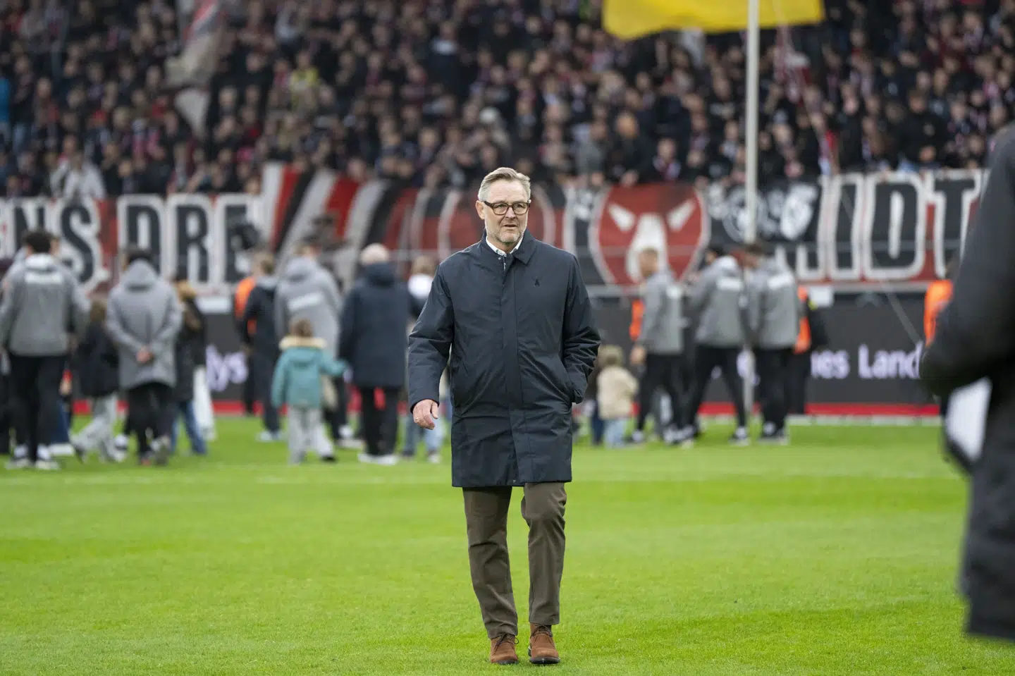 FC Midtjylland var nummer 113 på koefficientranglisten, da bestyrelsesformand Claus Steinlein i 2021 opsatte målsætningen om top-50. (Arkivfoto).