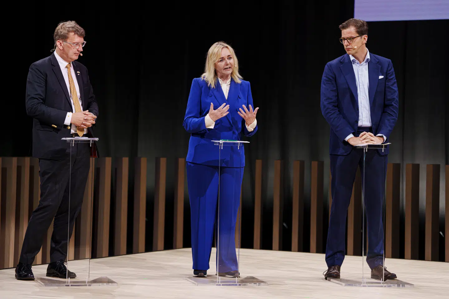 Troels Lund Poulsen, Mona Juul og Alex Vanopslagh har alle tre denne uge præsenteret deres partiers økonomiske udspil.