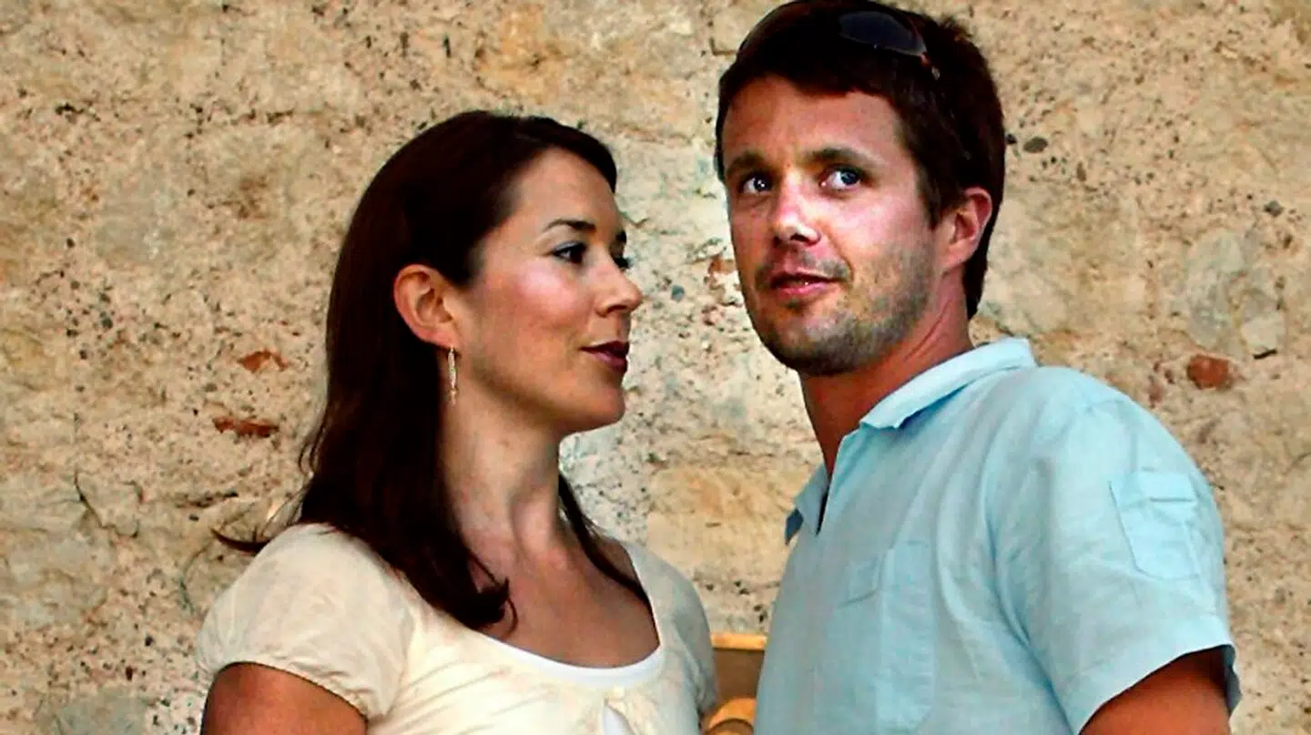 Frederik og Mary fotograferet i 2003.