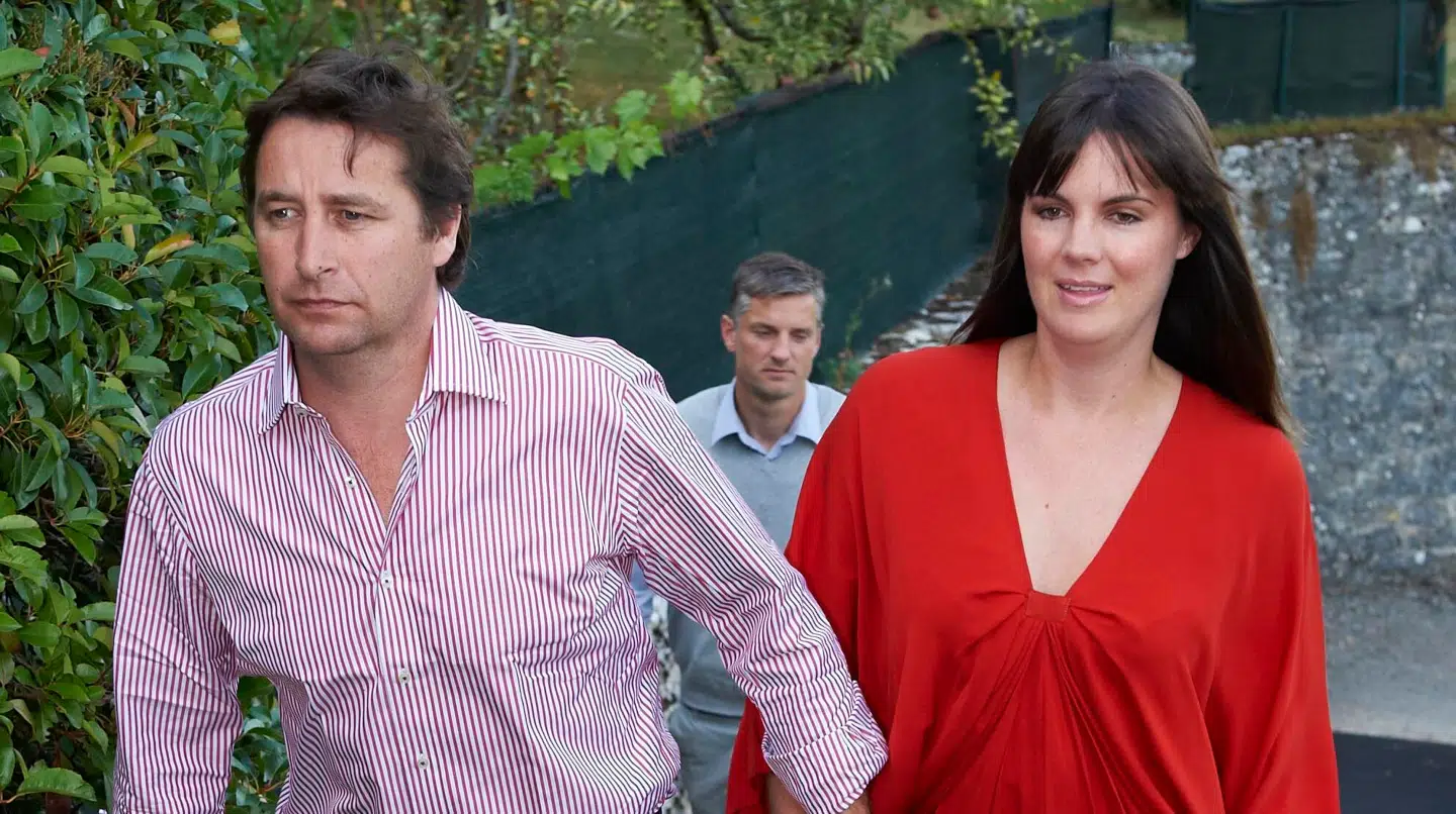 Hamish Campbell og hustru på besøg hos kong Frederik og dronning Mary i Frankrig i 2011.