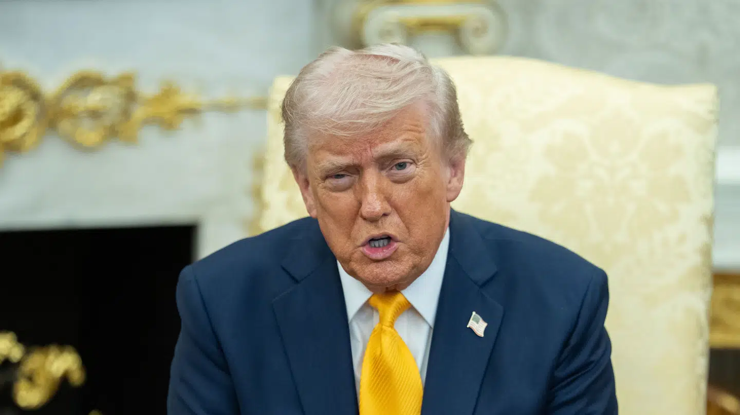 Donald Trump lukkede ikke døren helt i, da han udtalte sig torsdag om muligheden for at sende landtropper til Iran.