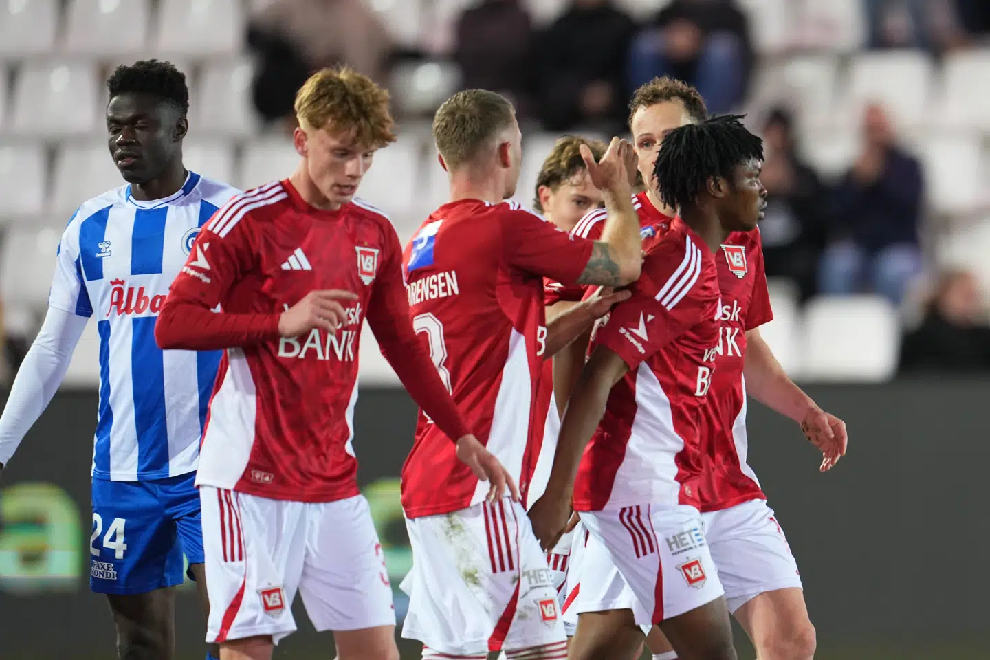 Anders K. Jacobsen sikrede Vejle et enkelt point mod OB.