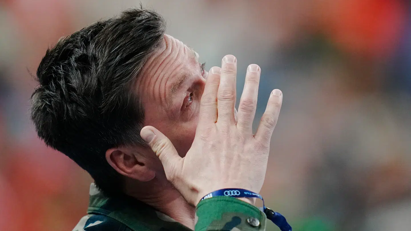 Lindberg var rørt over hyldesten.