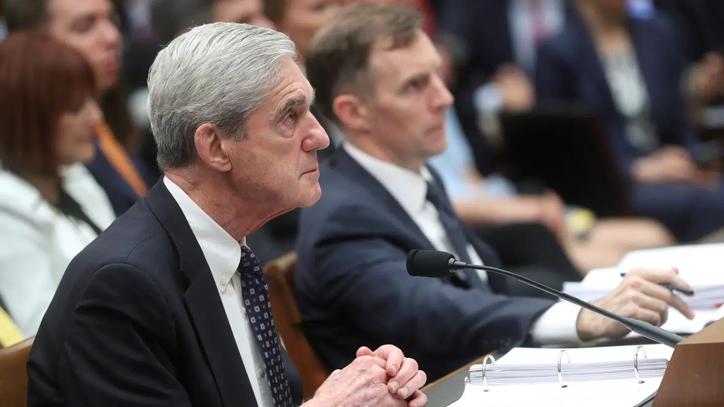 Robert Mueller var blandt andet med til at undersøge russisk indblanding i præsidentvalget 2016, hvor Donald Trump duellerede mod demokraternes Hillary Clinton. (Arkivfoto)