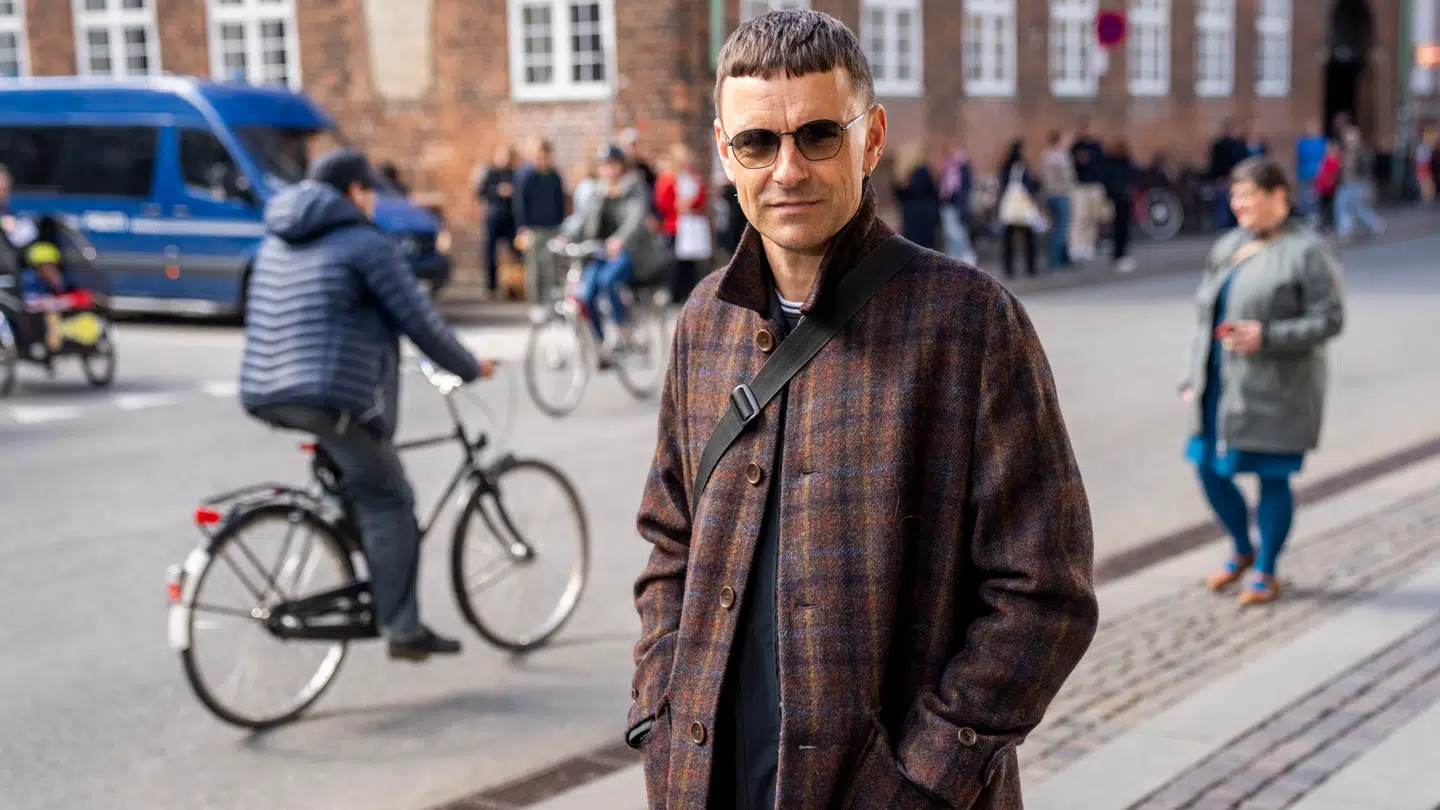 Simon Kvamm da han 4. maj sidste år deltog i en gudstjeneste i forbindelse med 80-året for Danmarks befrielse.