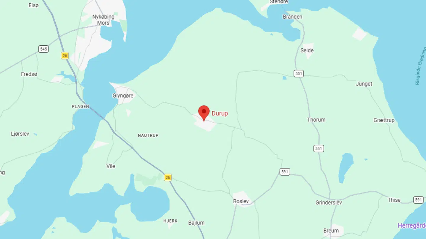 Det var i den Nordvestjyske by Durup, at en familie på fire vågnede til ild i deres hjems garage.