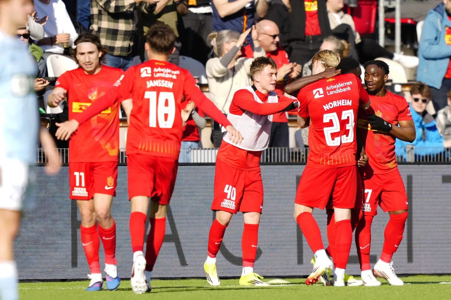 FCN-spillerne var klart bedst i søndagens møde med Sønderjyske.