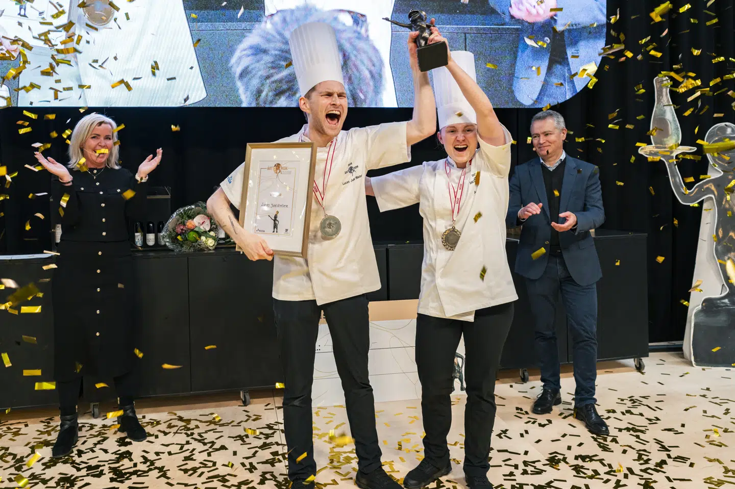 Det var 24-årige Lucas Juul Nielsen, som blev kåret til Årets Kok 2026.