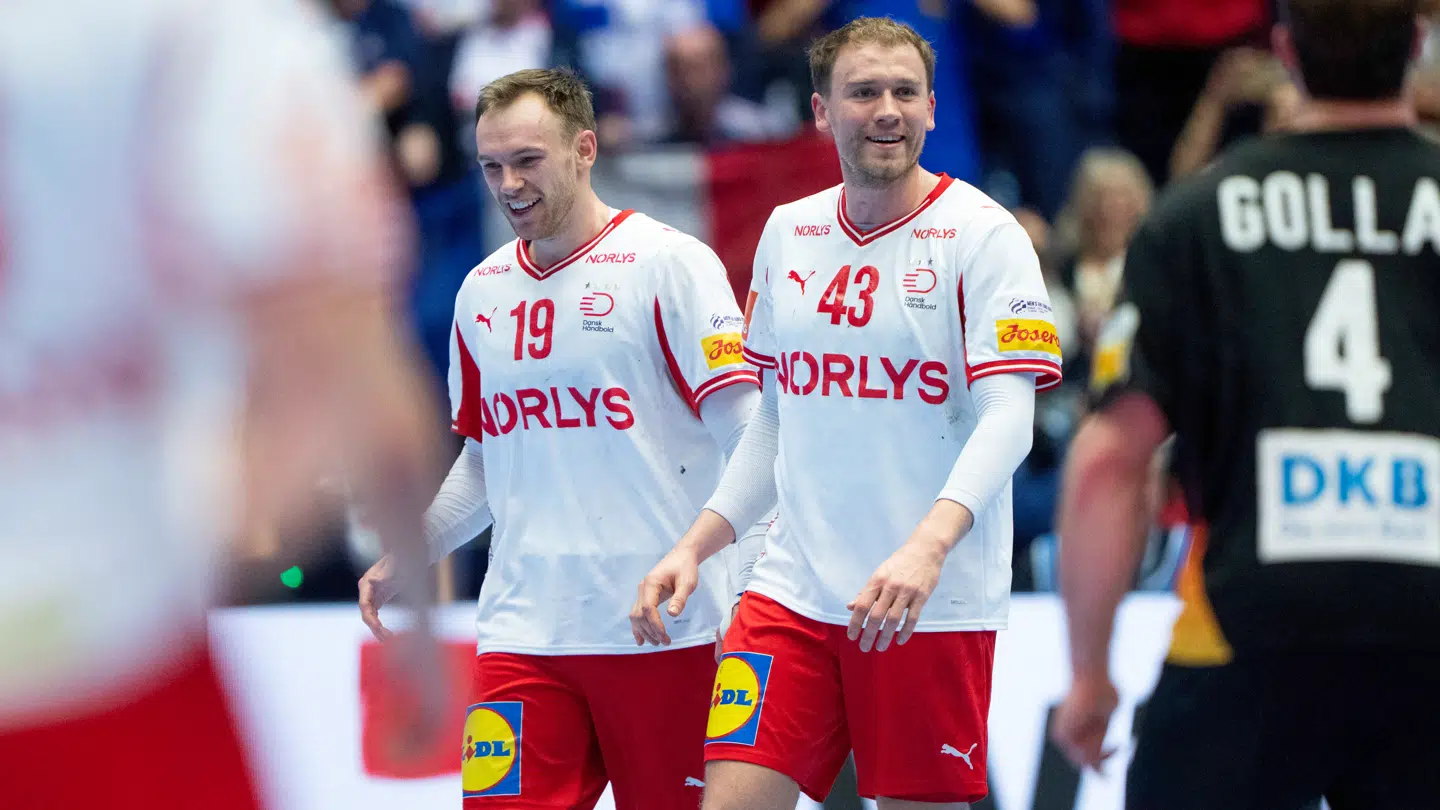 Mathias Gidsel og Simon Pytlick står til at blive holdkammerater i sommeren 2027, når sidstnævnte skifter til Füchse Berlin.