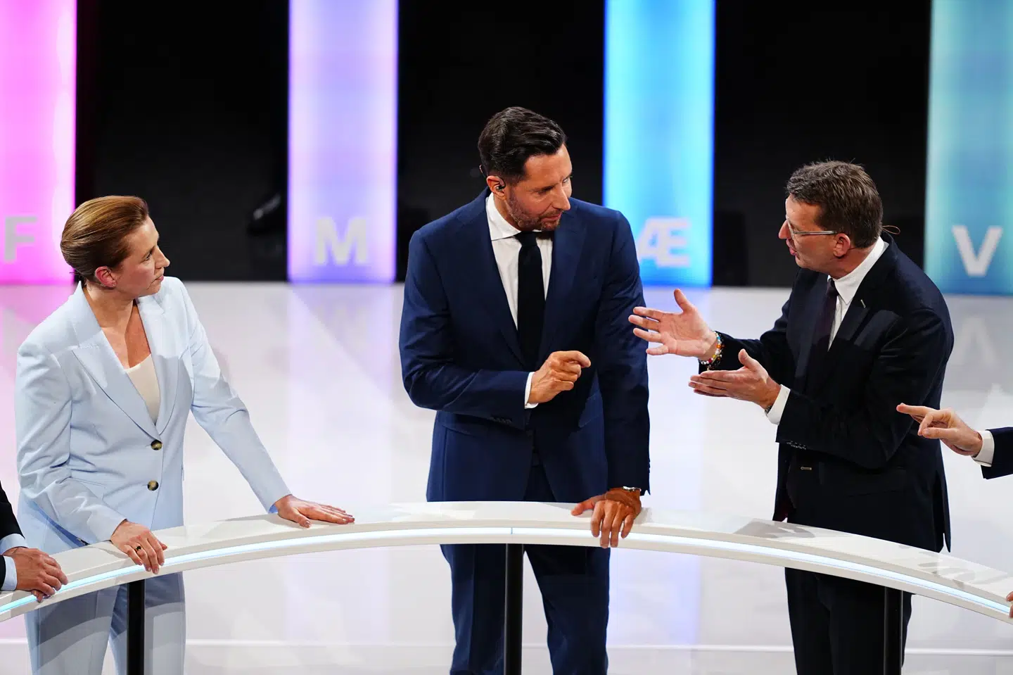 Partilederdebatten "Demokratiets Aften" på DR1 i Koncerthuset i København, søndag 22. marts.