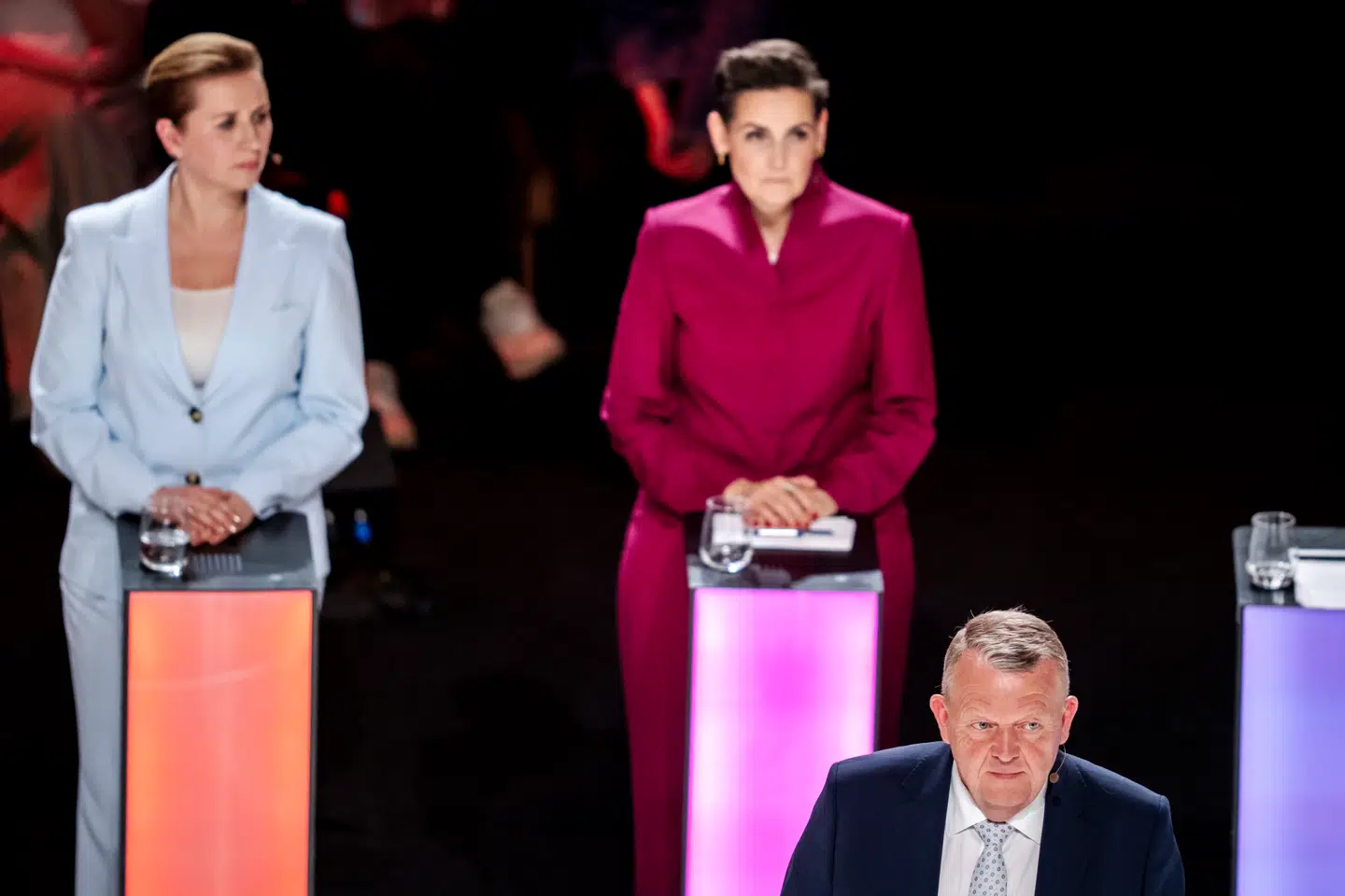 En rød regering med støtte af Moderaterne og Lars Løkke Rasmussen er et af scenarierne efter valget i dag.